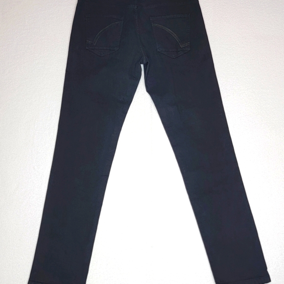 Men's Ring of Fire Black Slim Fit Distressed Denim Jeans Size 34X34. #452 - Picture 8 of 9